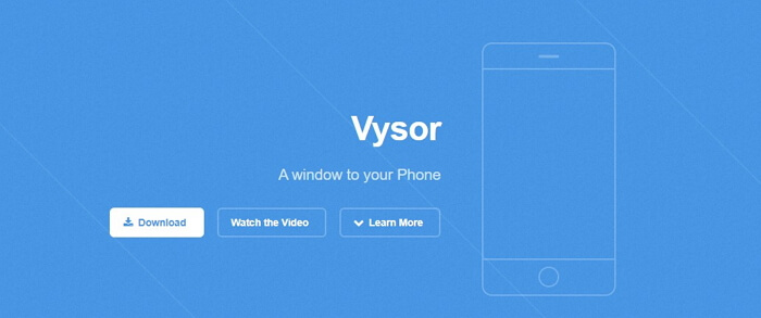 caster téléphone sur PC avec Vysor