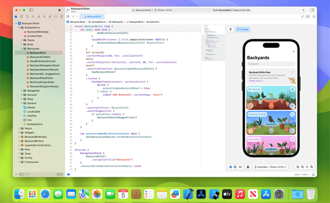 xcode-IDE officiel d'Apple pour macOS