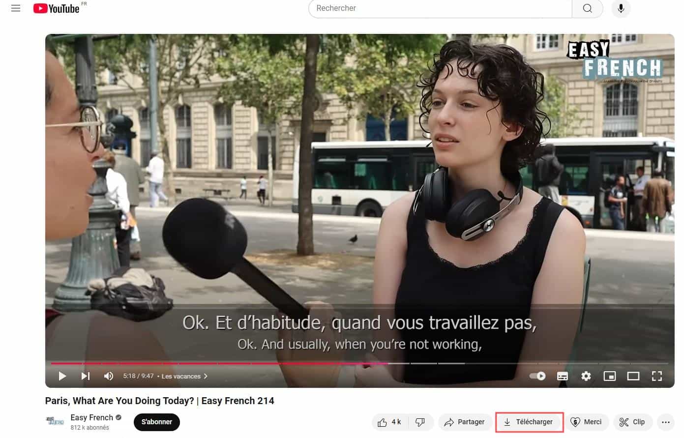 Télécharger 1080p vidéo avec youtube-premium