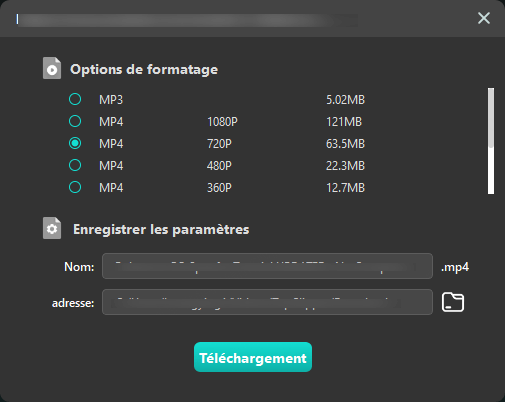 téléchargement de vidéos Dailymotion