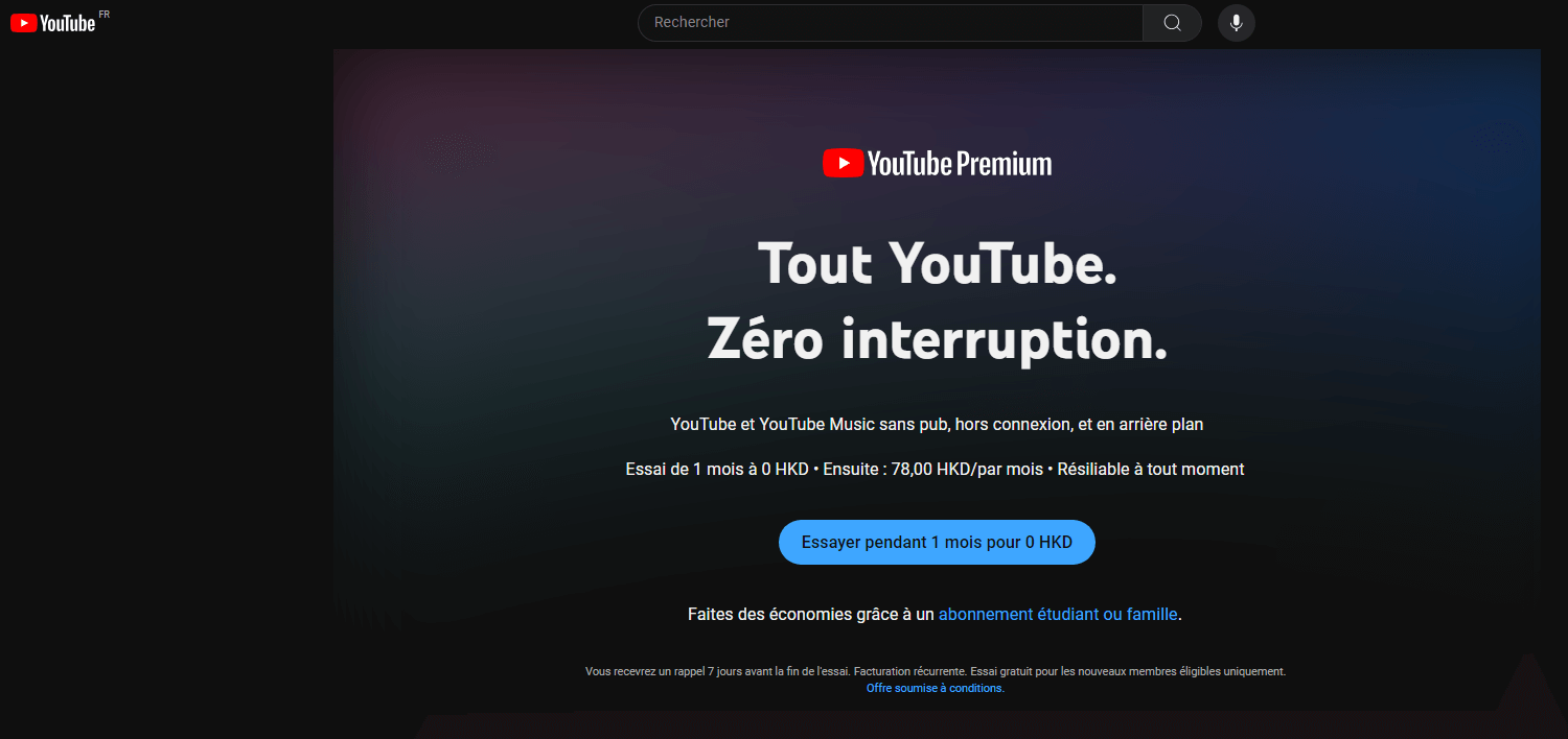 Télécharger de la musique Youtube sur PC via YouTube Premium