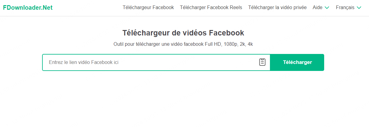 Copier et coller des liens vidéo Facebook