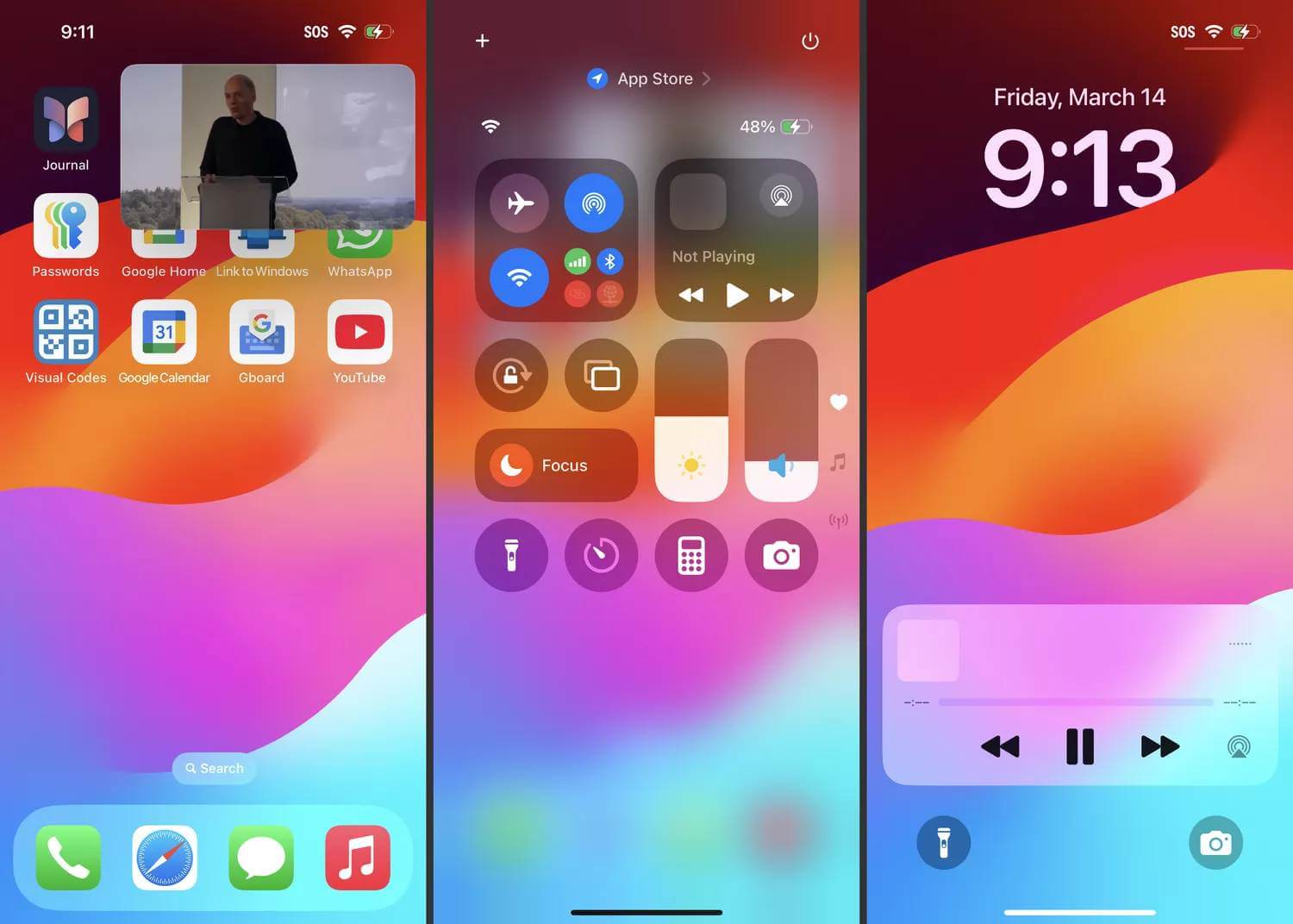 Mode Image dans l’image sur iPhone