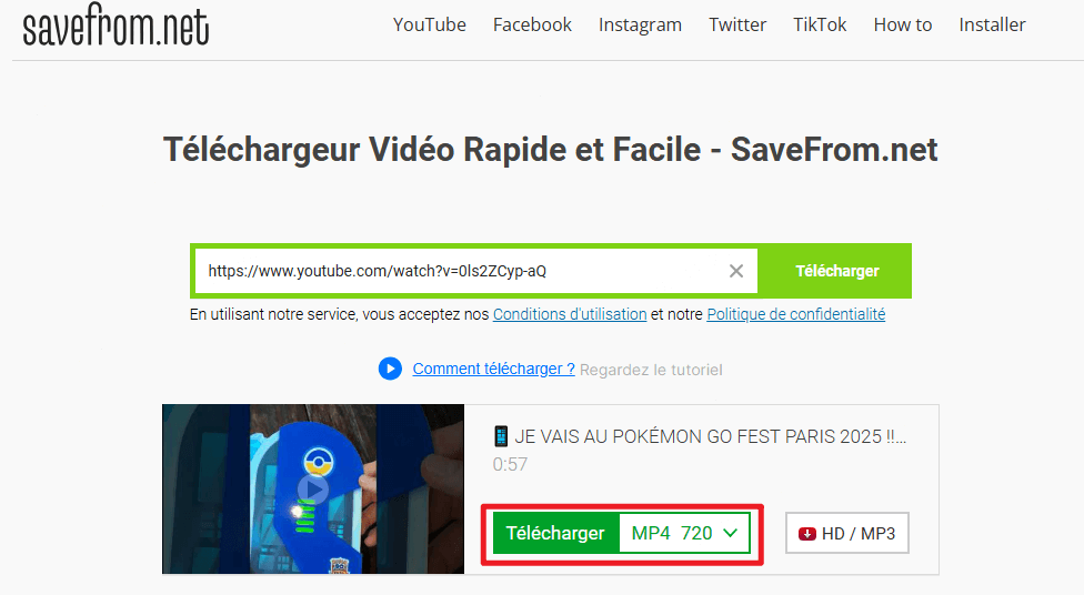 guide de télécharger des vidéos YouTube sur Mac sans logiciel