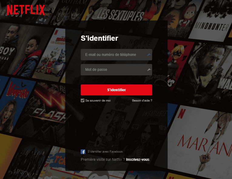 Déconnectez-vous et reconnectez-vous à votre compte Netflix
