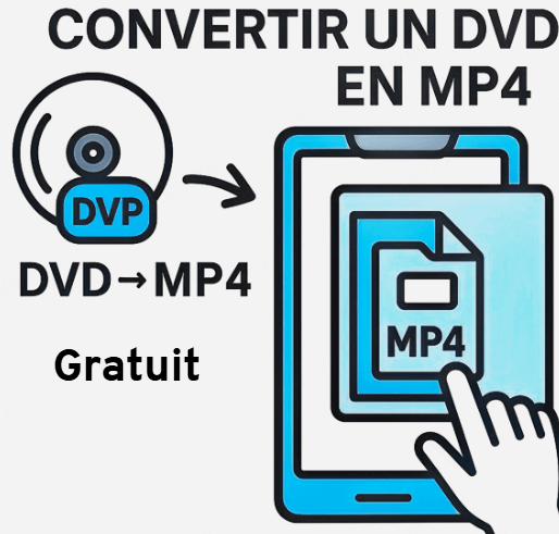 Les 5 meilleurs logiciels gratuits pour convertir DVD en MP4