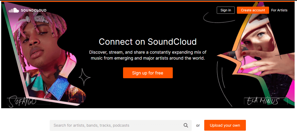 SoundCloud - Site de téléchargement de musique MP3