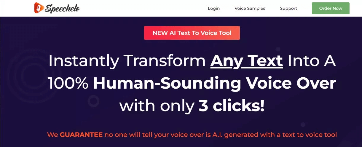 gÃ©nÃ©rateur de voix IA - Speechelo
