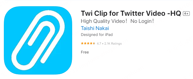 Twip clip pour télécharger des twitter vidéo