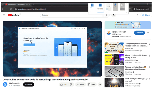 Réussir à insérer la vidéo d'enregistrement du PPT