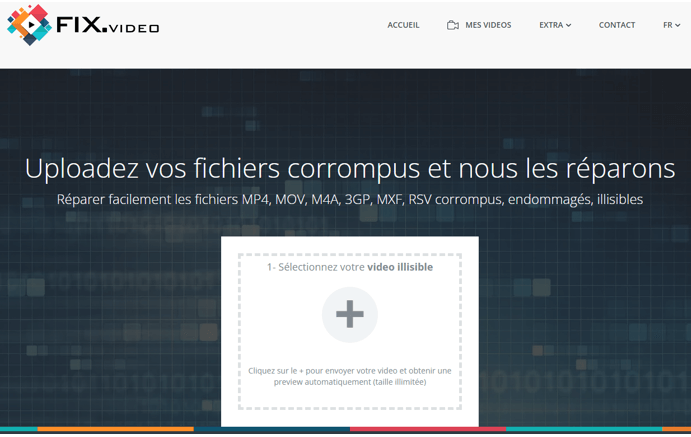 Déflouter une vidéo en ligne avec Fix.video