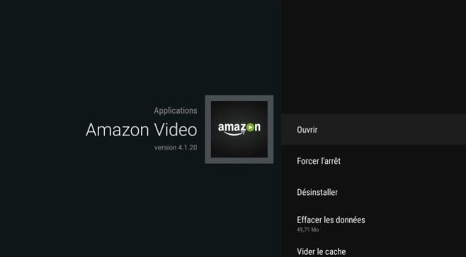 ouvrir Amazon vidéo