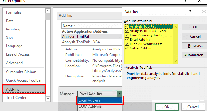 Excel lent - Démarrer Excel sans compléments