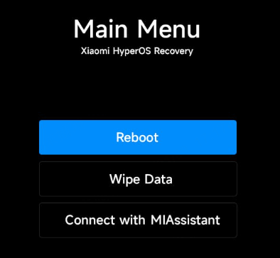 Reboot/Fastboot Mi