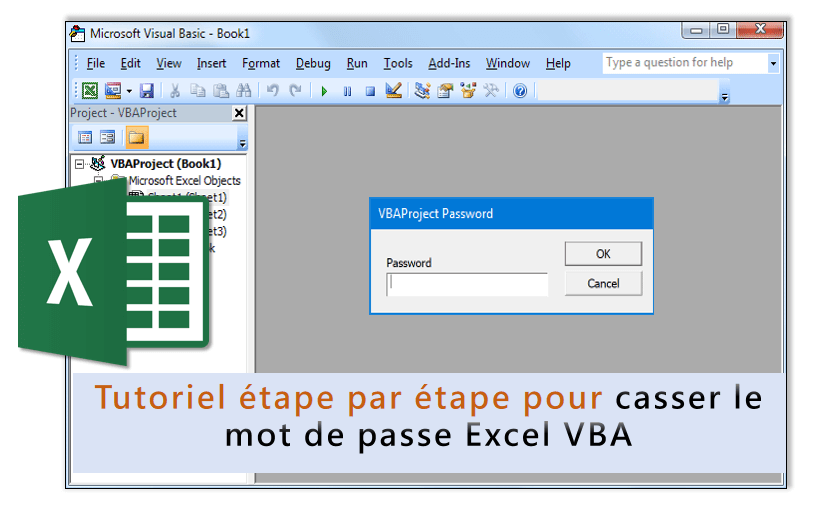 casser le mot de passe Excel VBA
