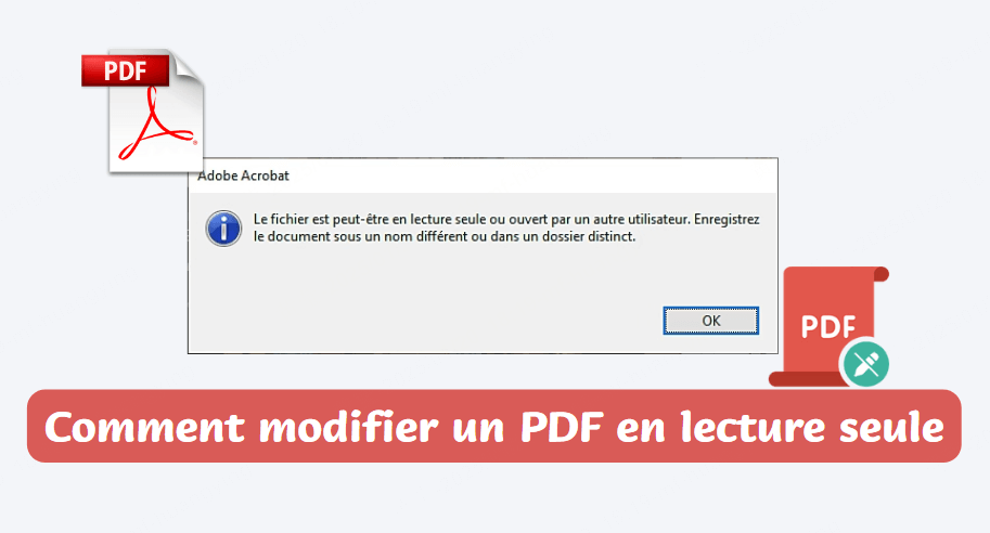 Modifier un PDF en lecture seule