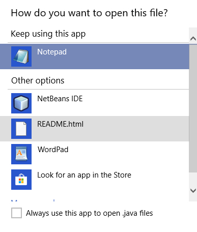ouvrirt votre fichier ZIP avec Bloc-notes