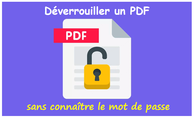 Déverrouiller un PDF sans mot de passe 