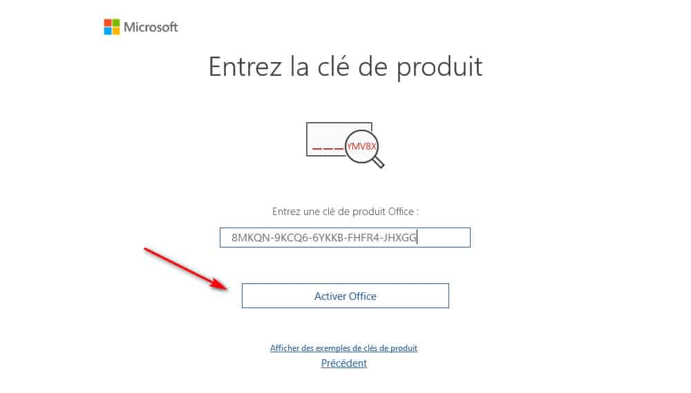 Qu'est-ce que la clé d'activation pour Office 2016