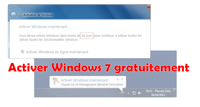 Activer Windows 7