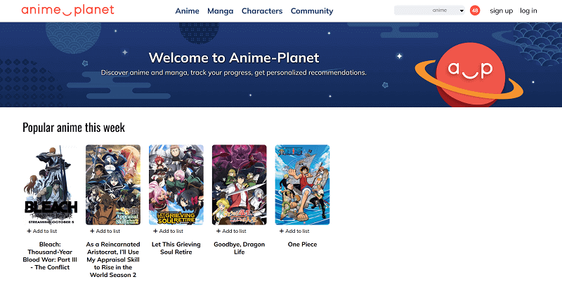 Anime Plant
