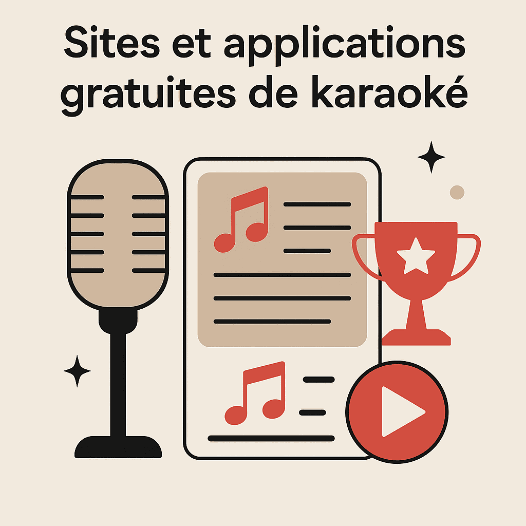 Sites et applications de karaoké