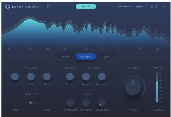 Améliorer la qualité audio MP3 en ligne avec LANDR