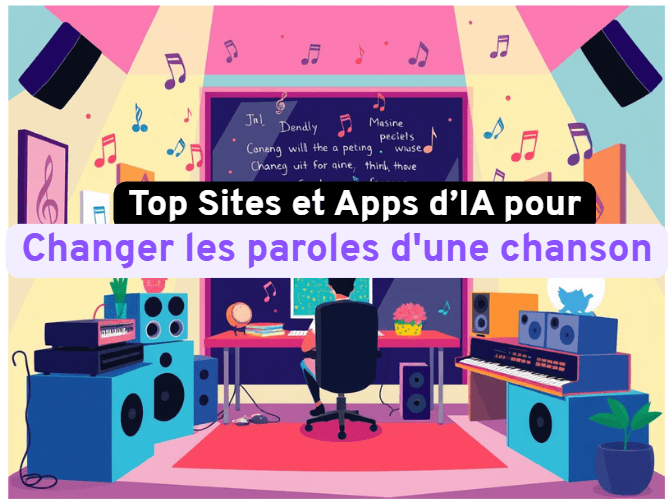 outils IA pour changer les paroles d’une chansons