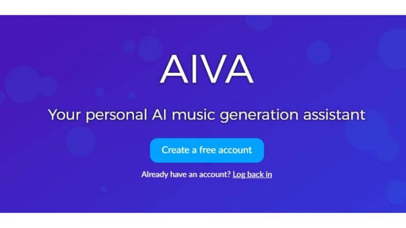 AIVA - Outil IA de génération d’extraits musicaux et d’effets sonores 