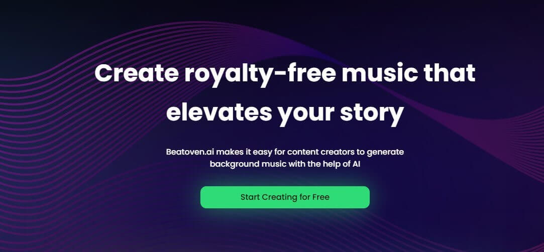 Beatoven.ai - Un outil IA pour générer des extraits musicaux