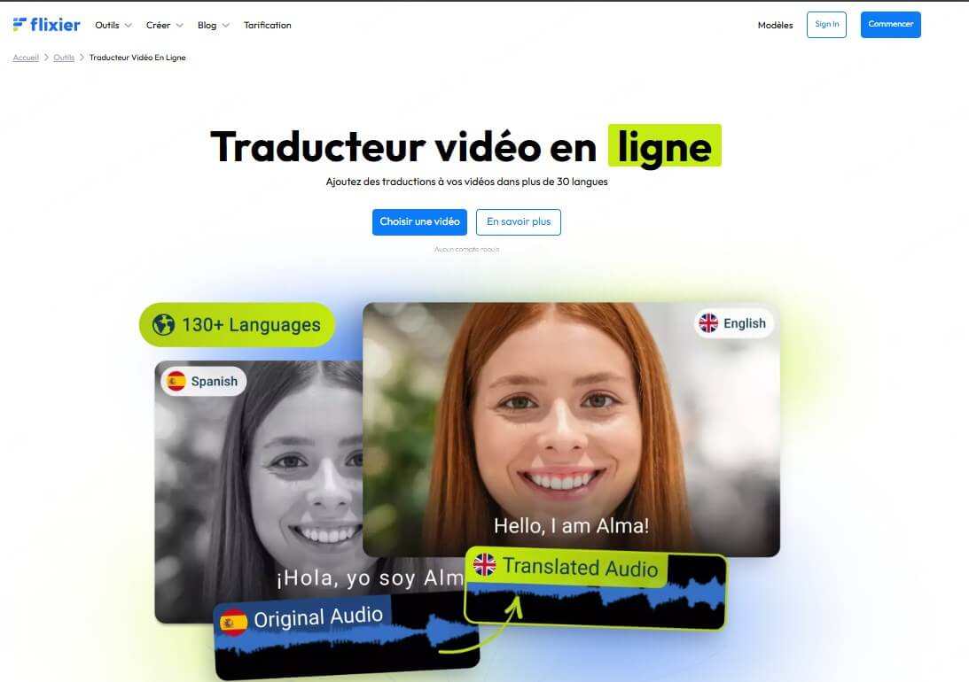 Flixier, un outil de traduction vidéo rapide