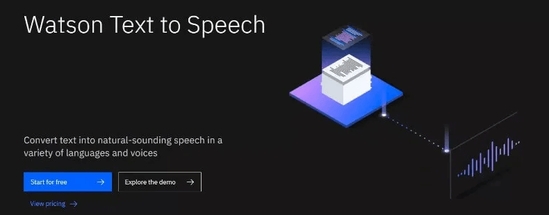 générer la voix off Johnny Hallyday par IBM Watson Text-to-Speech