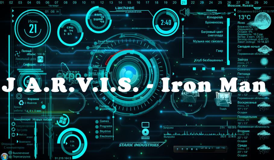 Iron Man jarvis, un système d'I.A