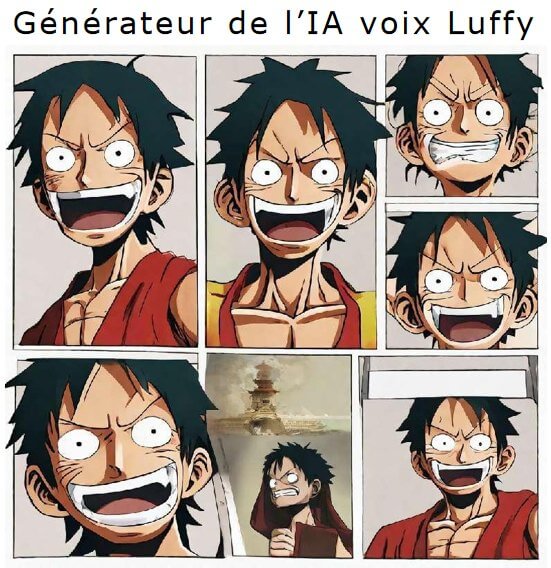 générer voix française Luffy par IA