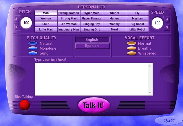 Microsoft Talk It