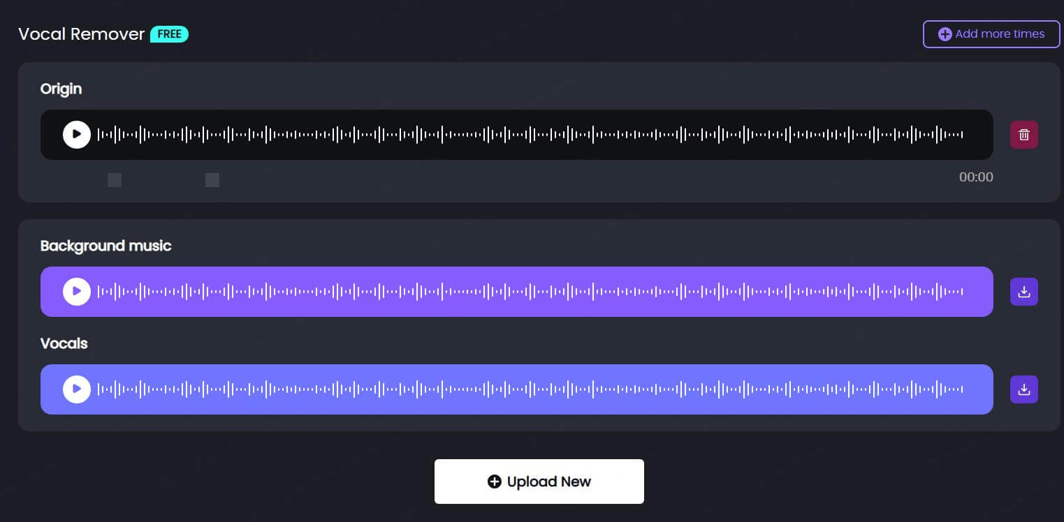 étapes d'utiliser TopMediai pour modifier une chanson avec des paroles