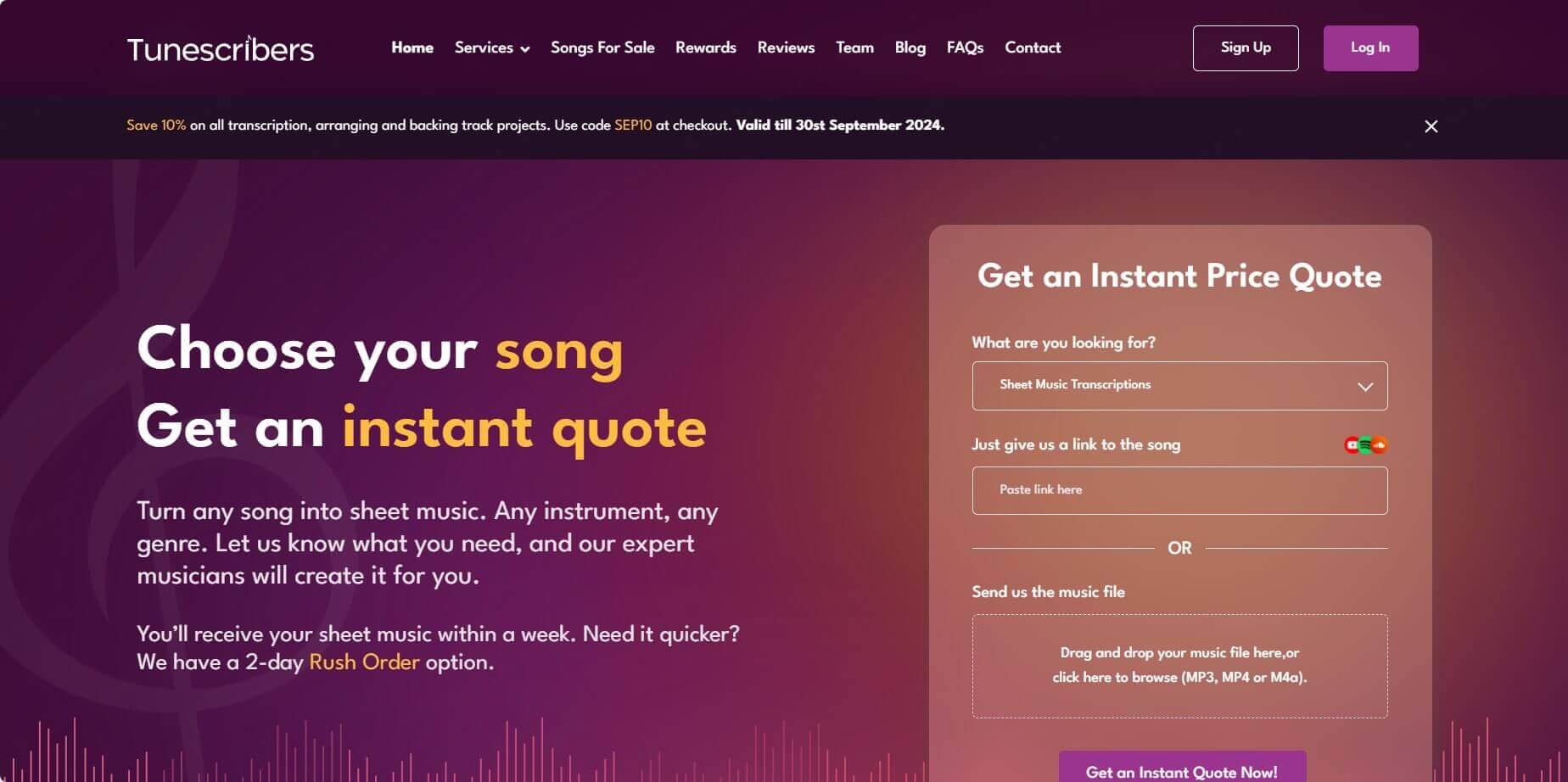 Transcrire des morceaux multi-instruments en partitions
