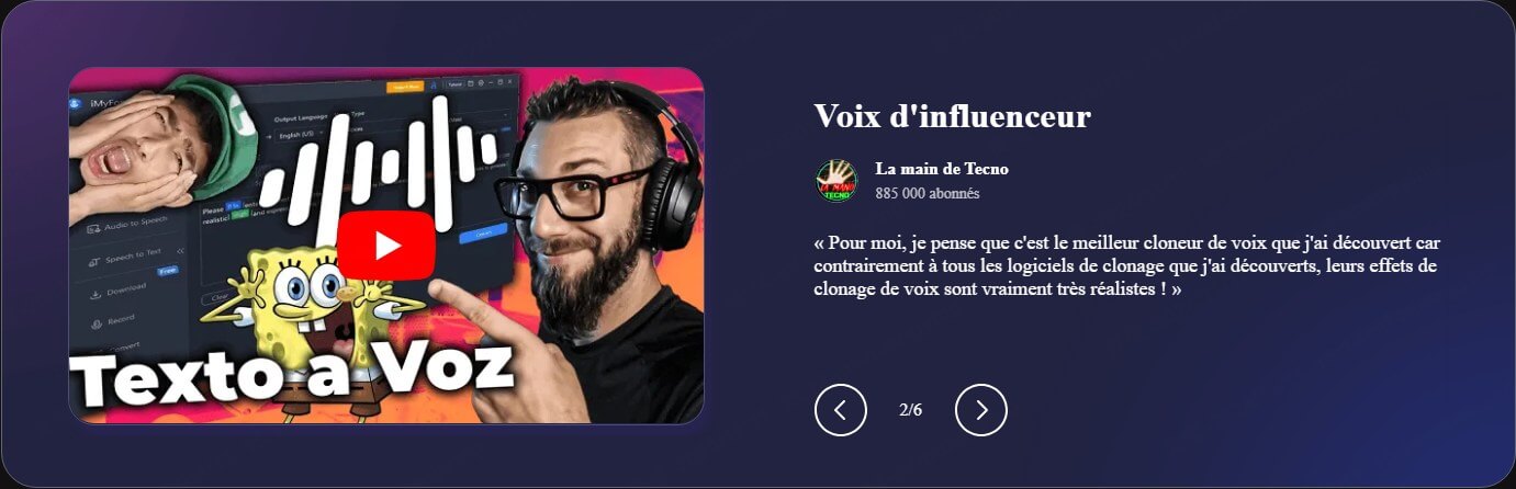 avis des utilisateurs de VoxBox pour le clonage vocal