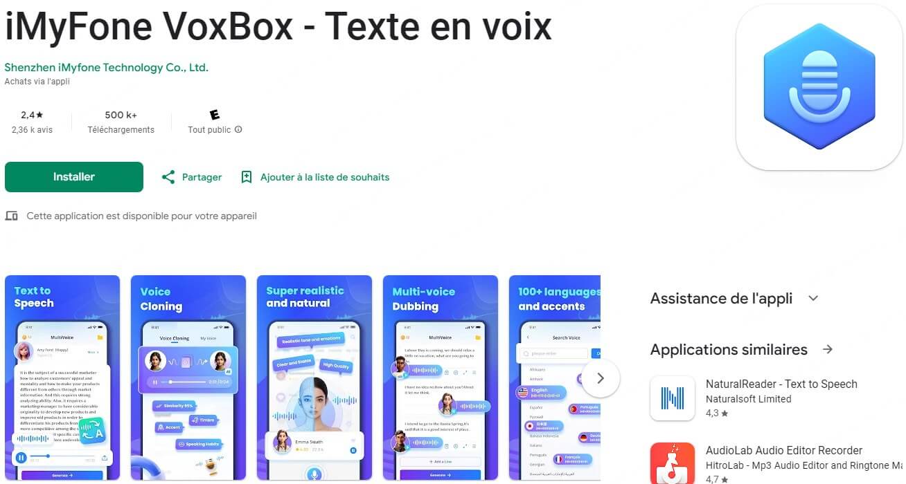 Logo de l'application VoxBox