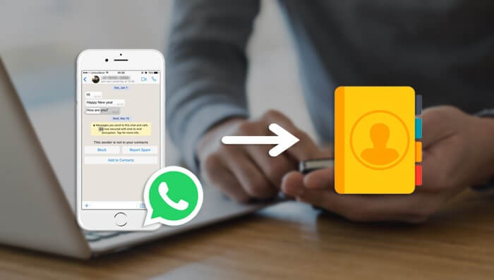 exporter les contacts de whatsapp