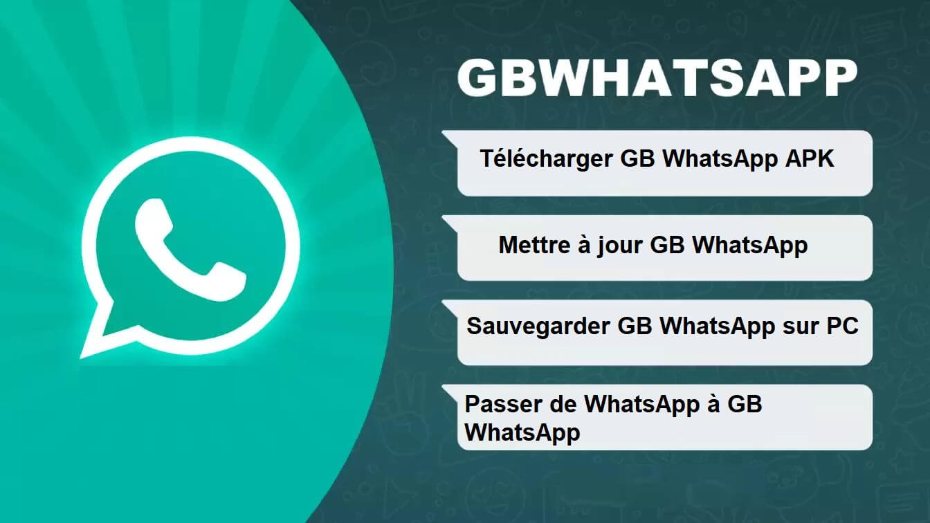 Télécharger et mettre à jour GB WhatsApp APK dernière version [2023]