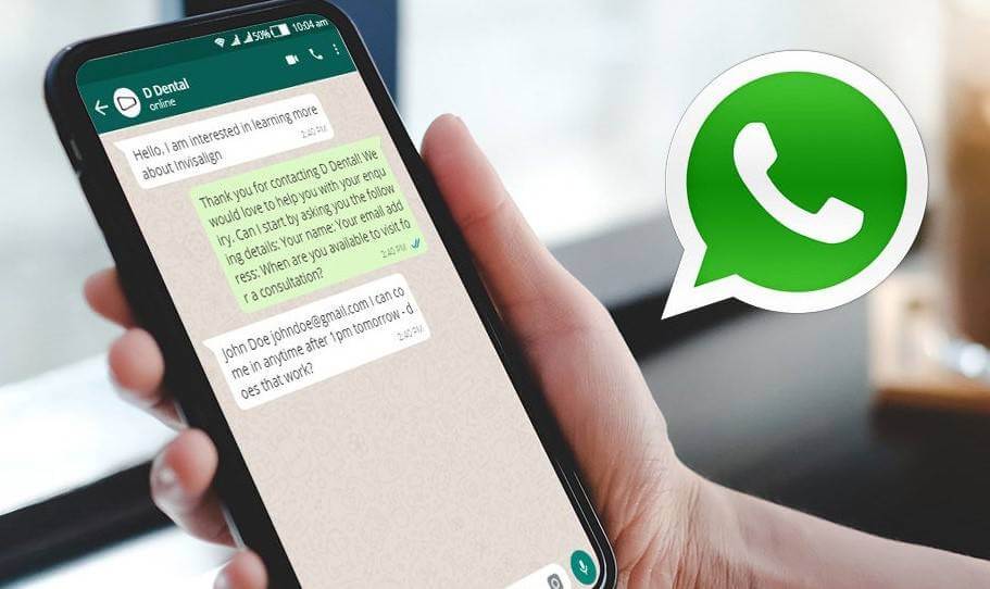Envoyer un message whatsapp à un numéro