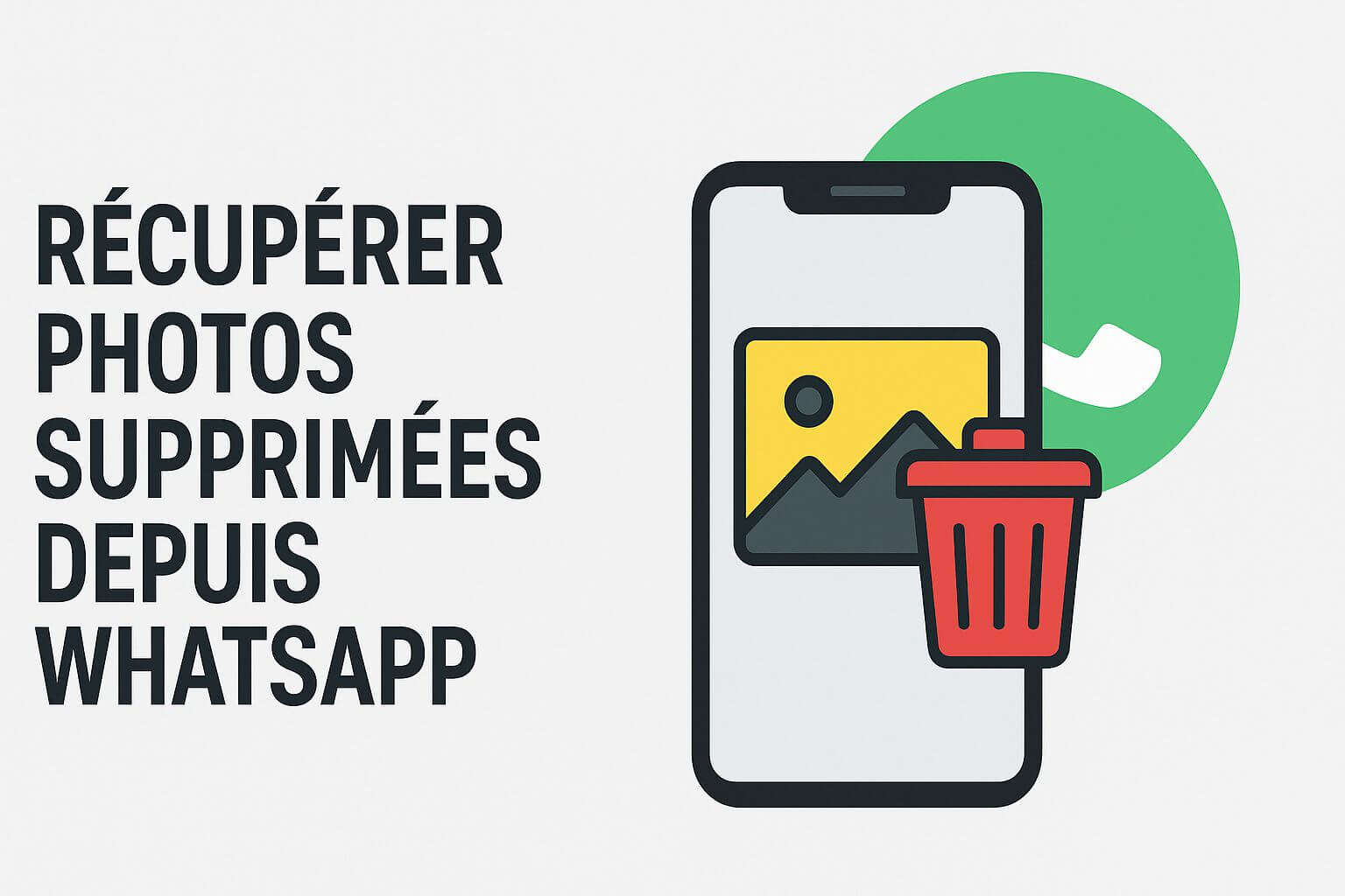 Comment récupérer photo supprimées sur WhatsApp ?