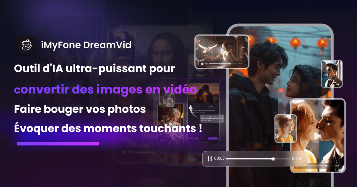 iMyFone DreamVid – L’alternative idéale à Hailuo AI