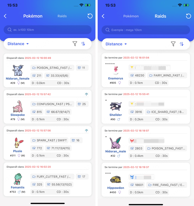 pokemon go pokédex dans imyfone anyto