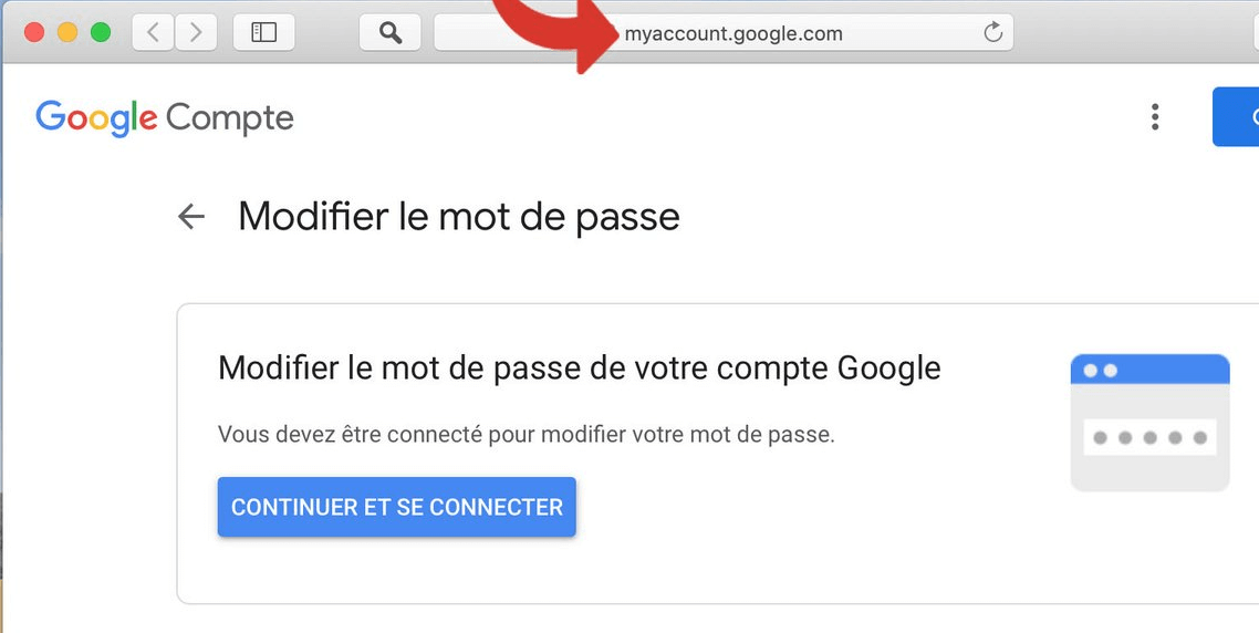 Comment changer le mot de passe Gmail