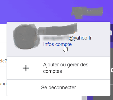 utilisez une application mobile Yahoo pour changer votre mot de passe e-mail