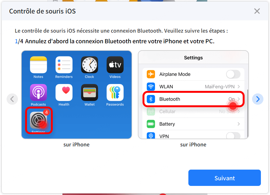 appairage bluetooth de votre appareil et de votre ordinateur 2