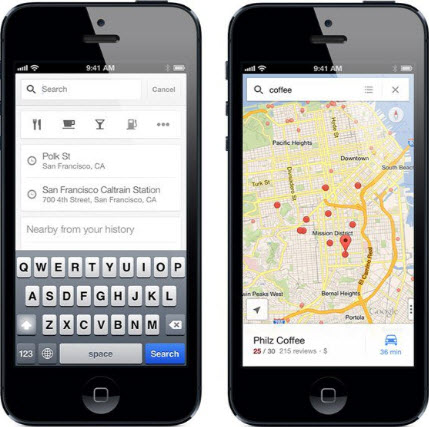 liste récente d'un iphone