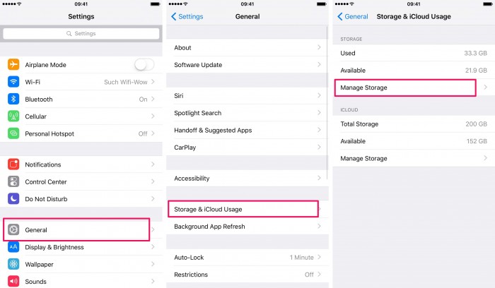 Check Available Space on Your iPhone